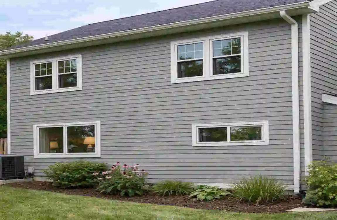 Can you put windows on the side of a house?