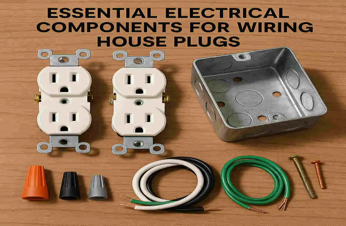How are house plugs wired?