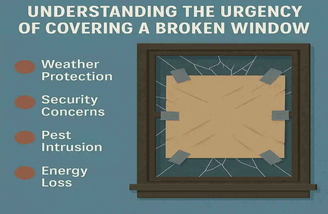 Effective DIY Solutions to Cover a Broken Window at Home: Quick, Affordable & Weatherproof Methods