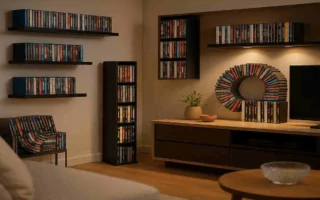 Creative DVD Display Ideas for Stylish Home Decoration