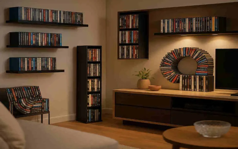 Creative DVD Display Ideas for Stylish Home Decoration