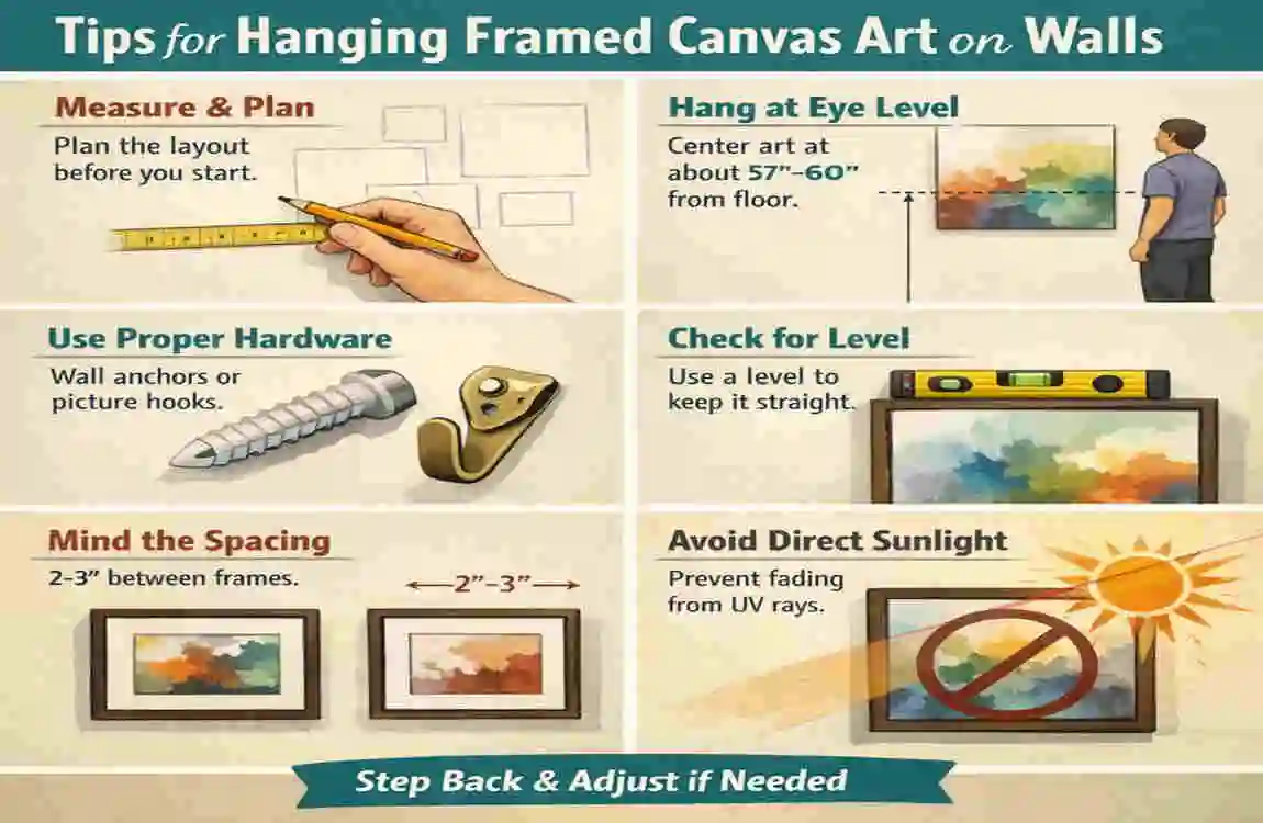 can you get frames for canvas on home walls