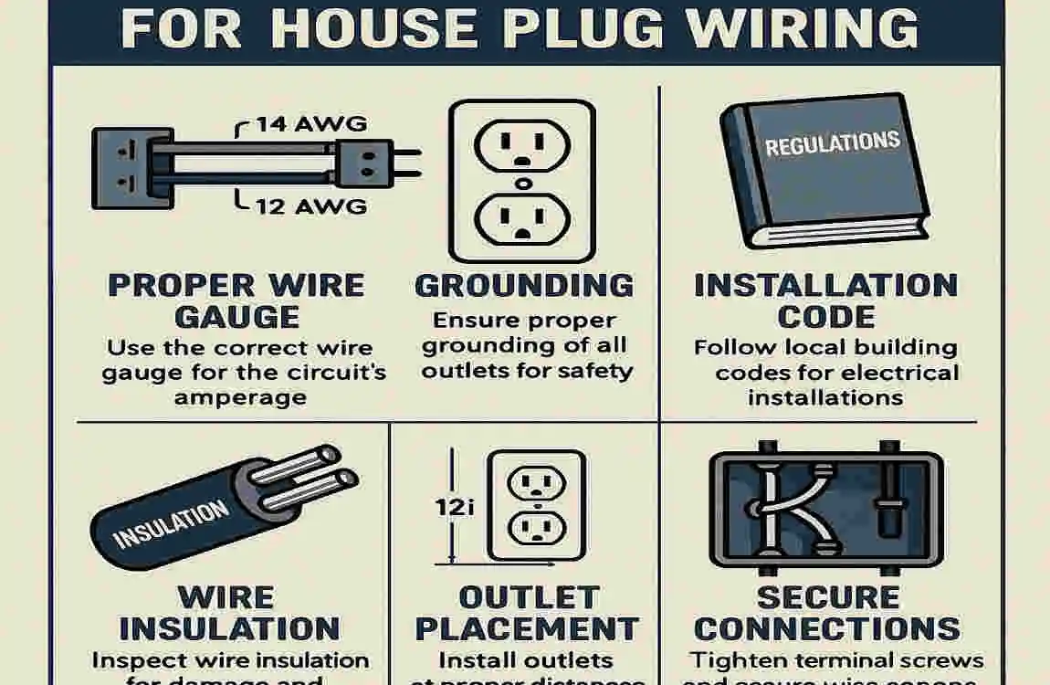 How are house plugs wired?