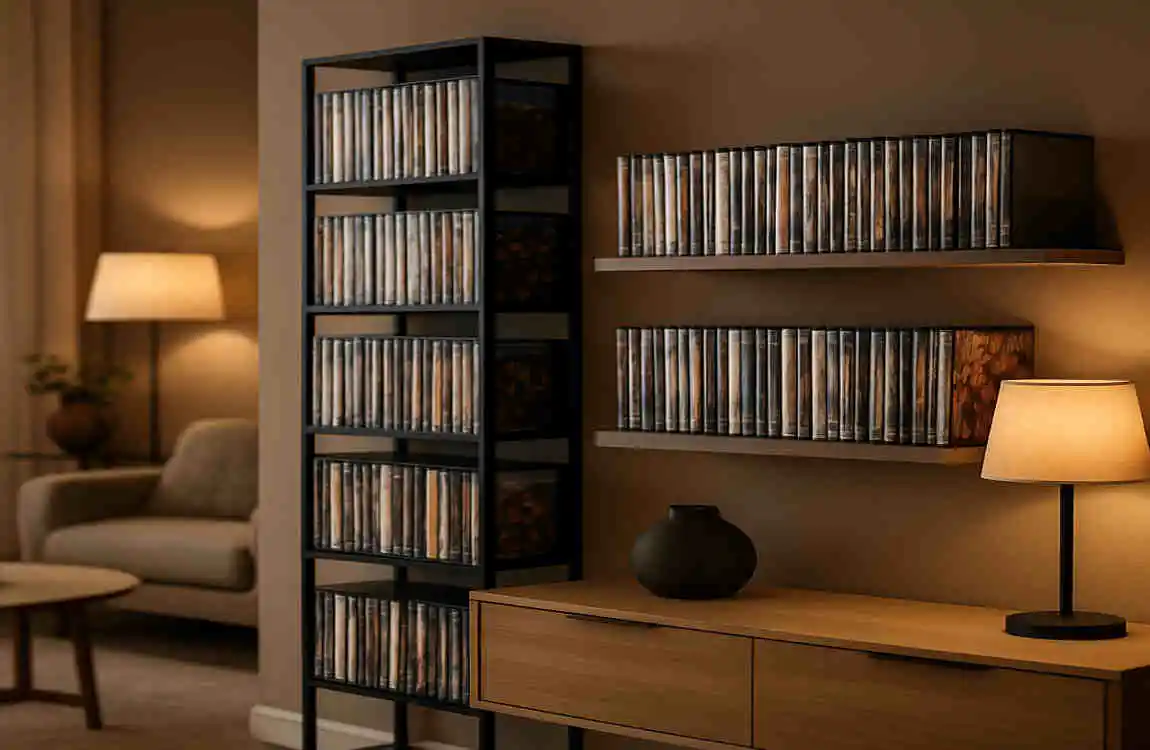 Creative DVD Display Ideas for Stylish Home Decoration