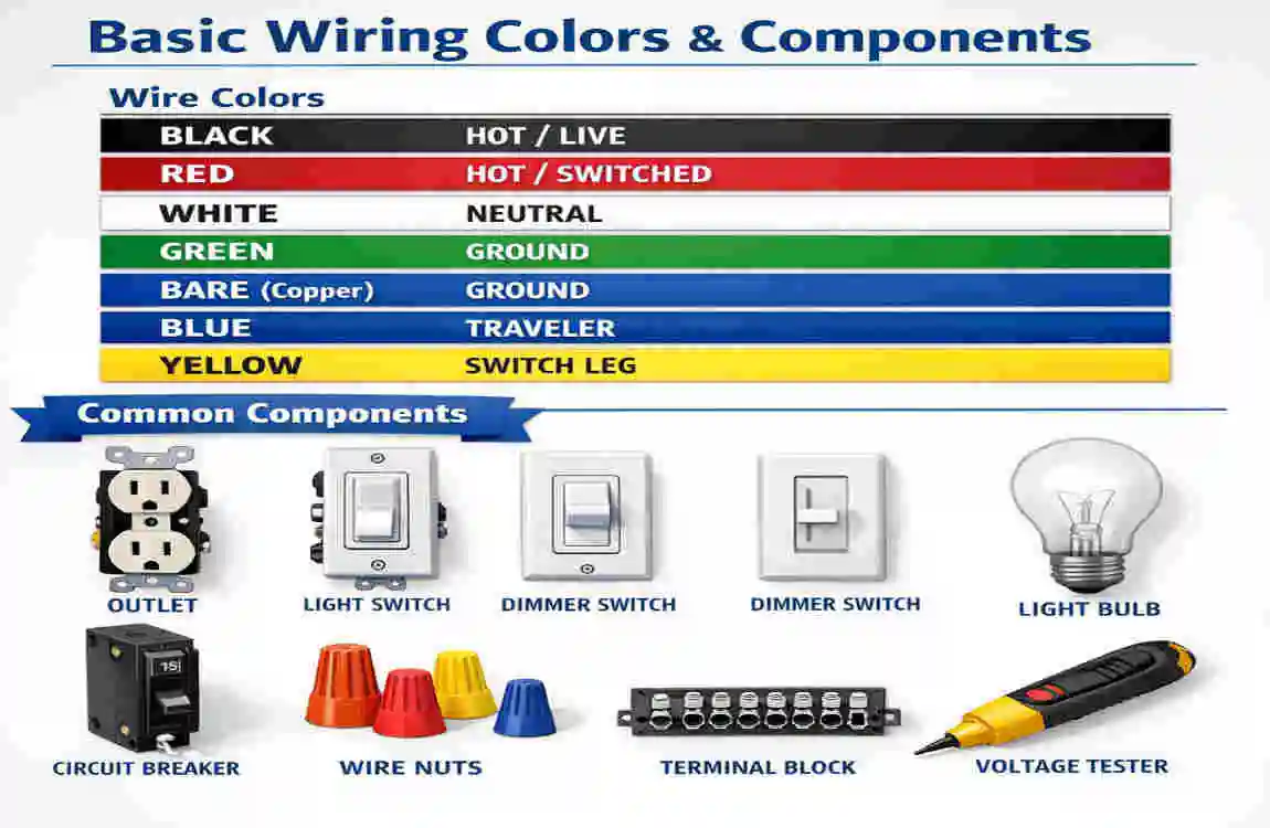 How are house plugs wired?