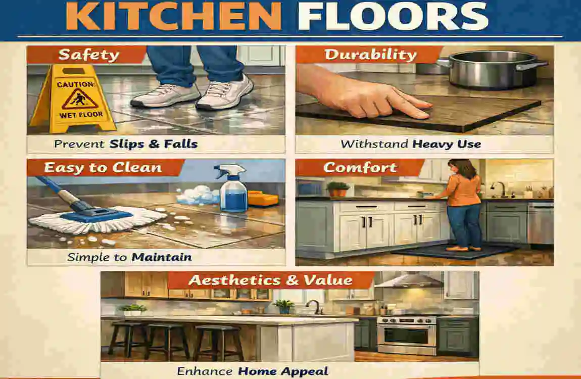 kitchen floor ideas with white cabinets