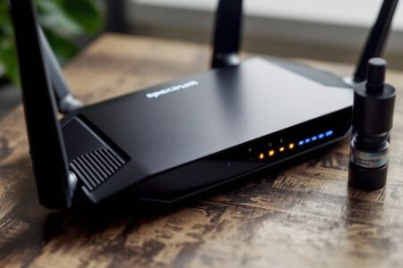 set up ethernet in chromebox to spectrum router