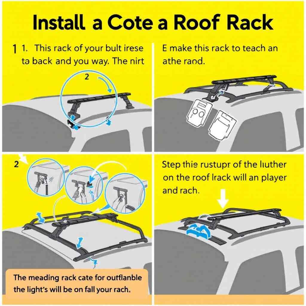 how to put eyouhz roof rack on 2024 outlander