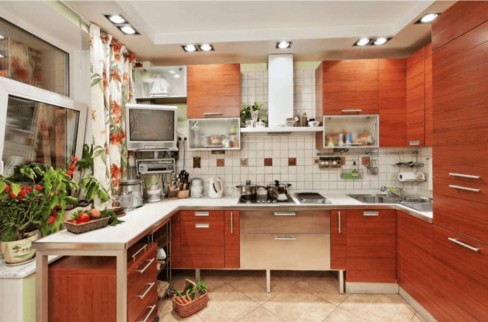 The Aesthetic Appeal of Brown Kitchen Cabinets with White Countertops