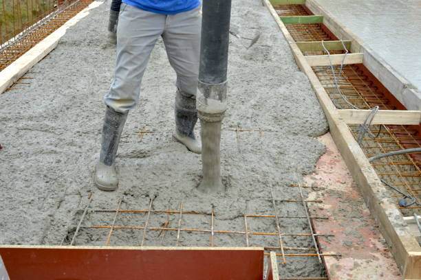 Pouring the Concrete Slab