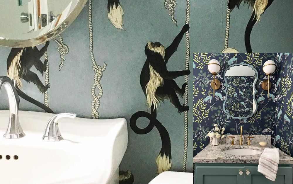 How Monkey Wallpaper was Incorporated into the Design