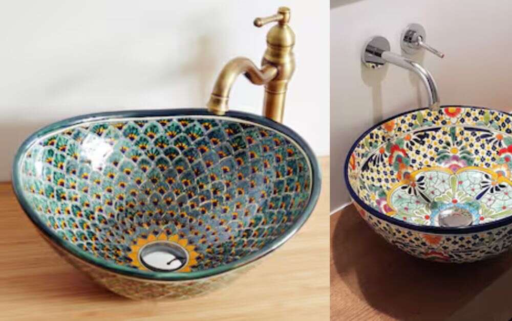 The History of Mexican Cobalt Peacock Undermount Bathroom Sink