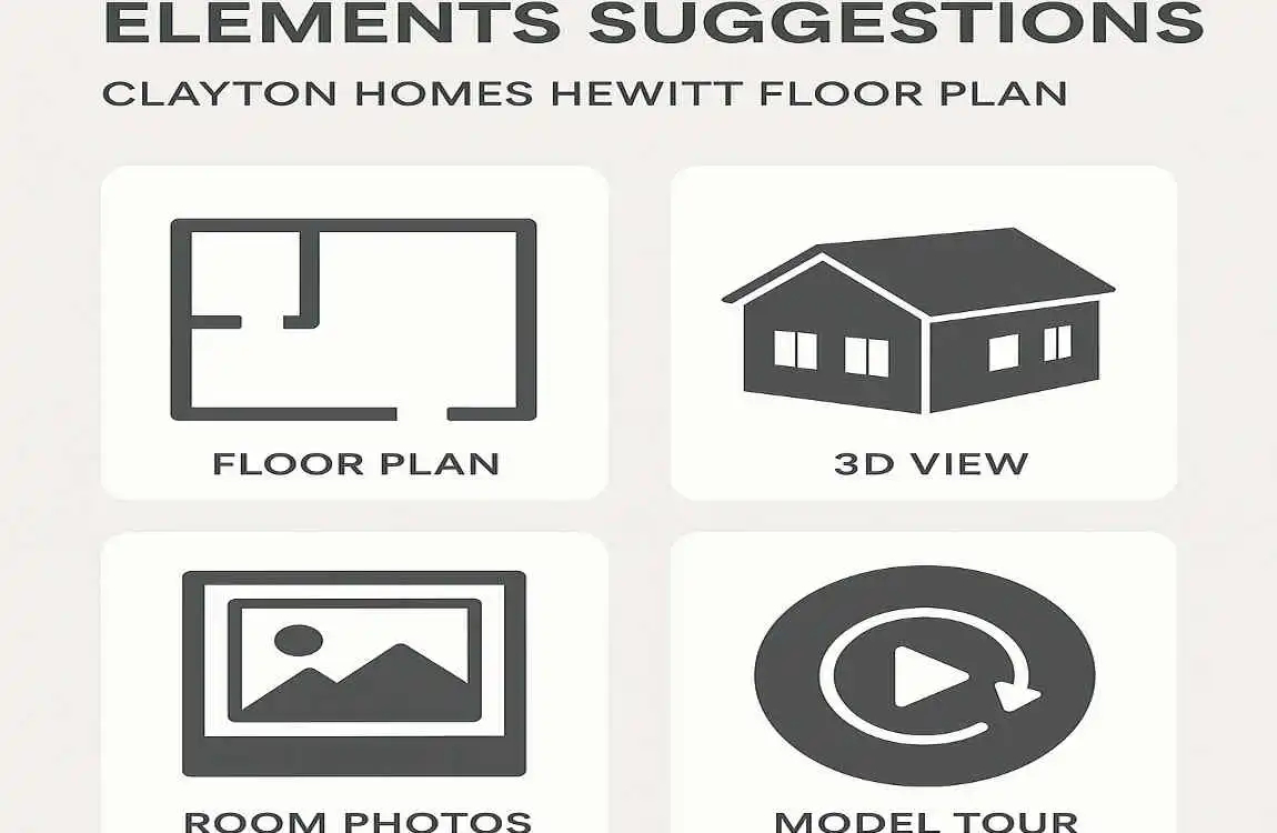 Explore the Spacious and Stylish Clayton Homes Hewitt Floor Plan: A Perfect 4-Bed, 3-Bath Layout for Modern Living