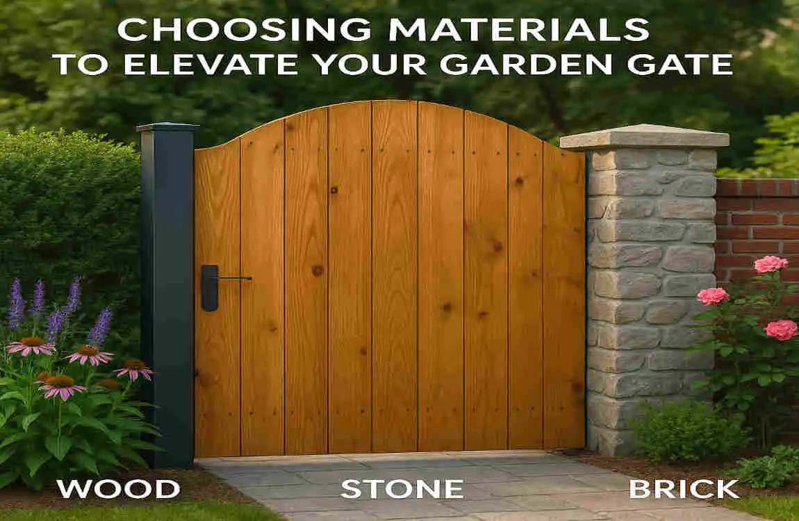 Elevate Your Home with a Beautiful Garden Gate: Trends in Minimalist, Rustic & Smart Designs