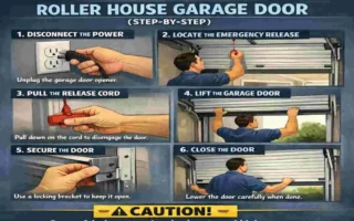 How to Manually Open Your Roller House Garage Door (Step-by-Step)