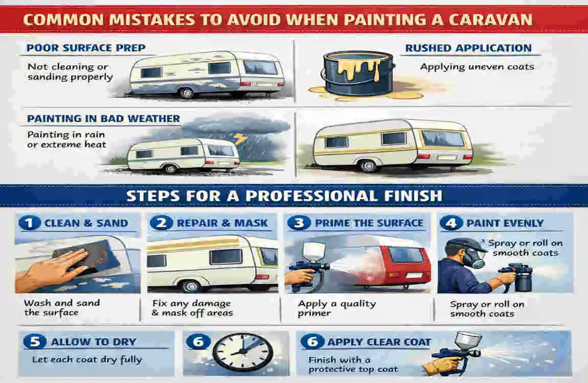what paint to use on a caravan exterior