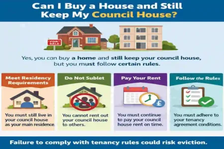 can i buy a house and keep my council house