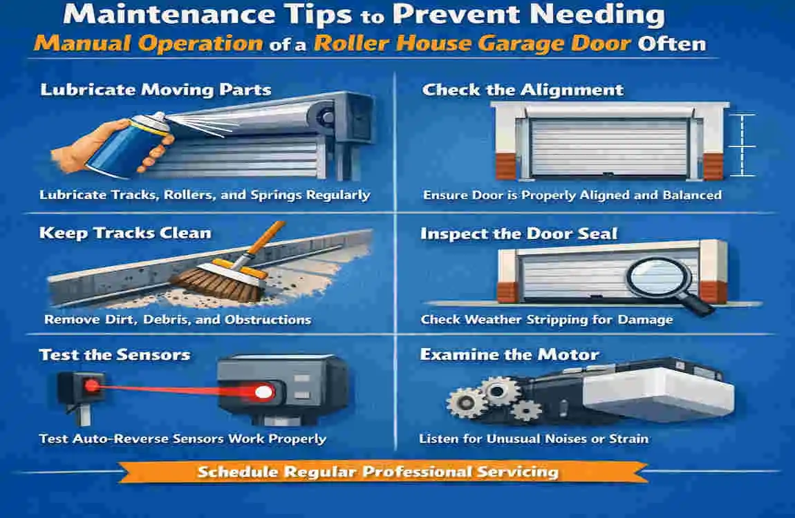 How to Manually Open Your Roller House Garage Door (Step-by-Step)