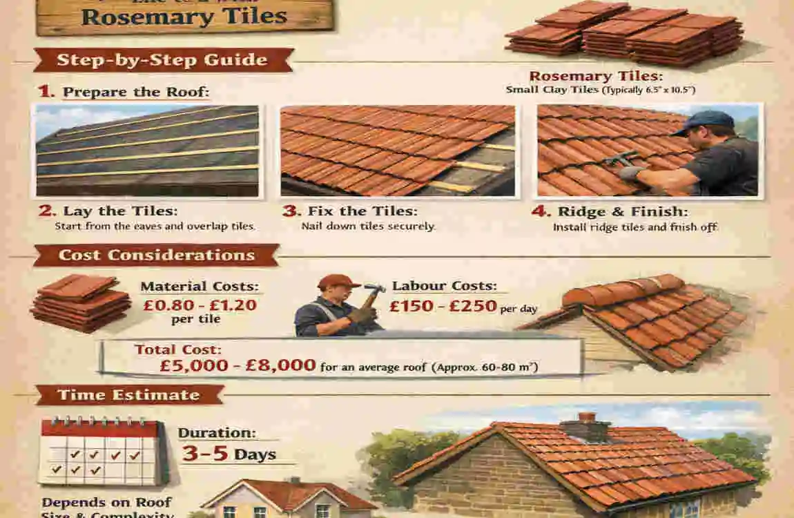 how to tile a roof with rosemary tiles