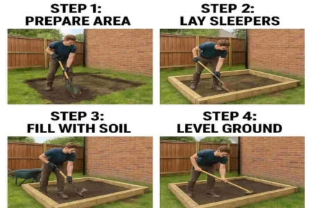 Step-by-Step Guide: How to Level a Home Garden with Sleepers for a Perfect Landscape