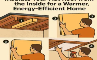 Expert Guide: How to Insulate Your Flat Roof from the Inside for a Warmer, Energy-Efficient Home