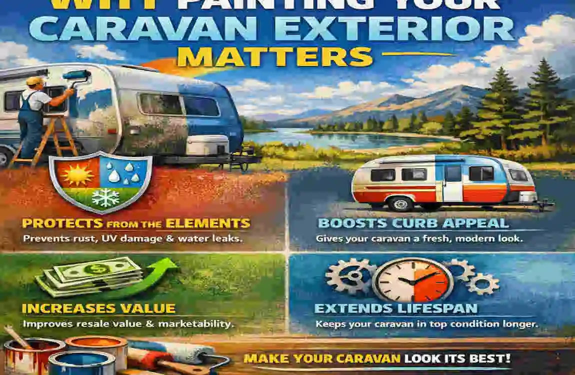 what paint to use on a caravan exterior