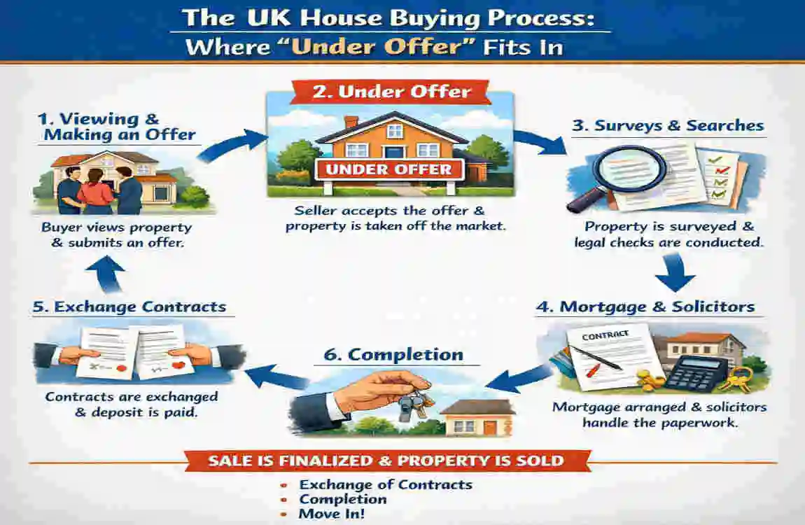 what does under offer mean on a house sale