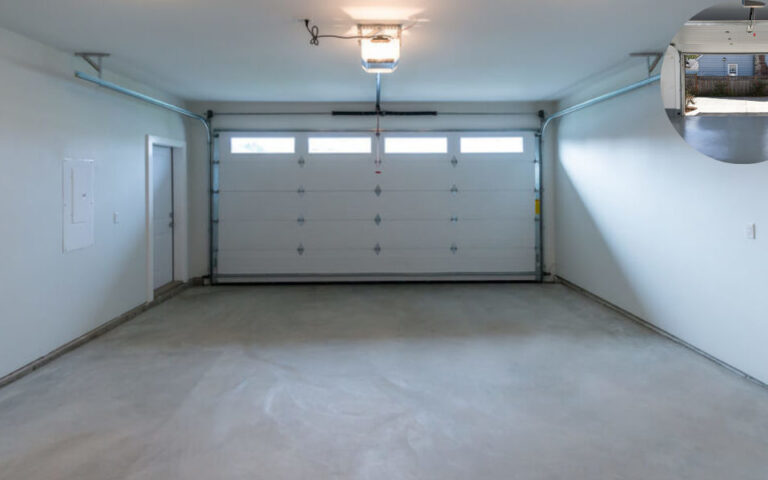 how to seal a concrete house garage floor