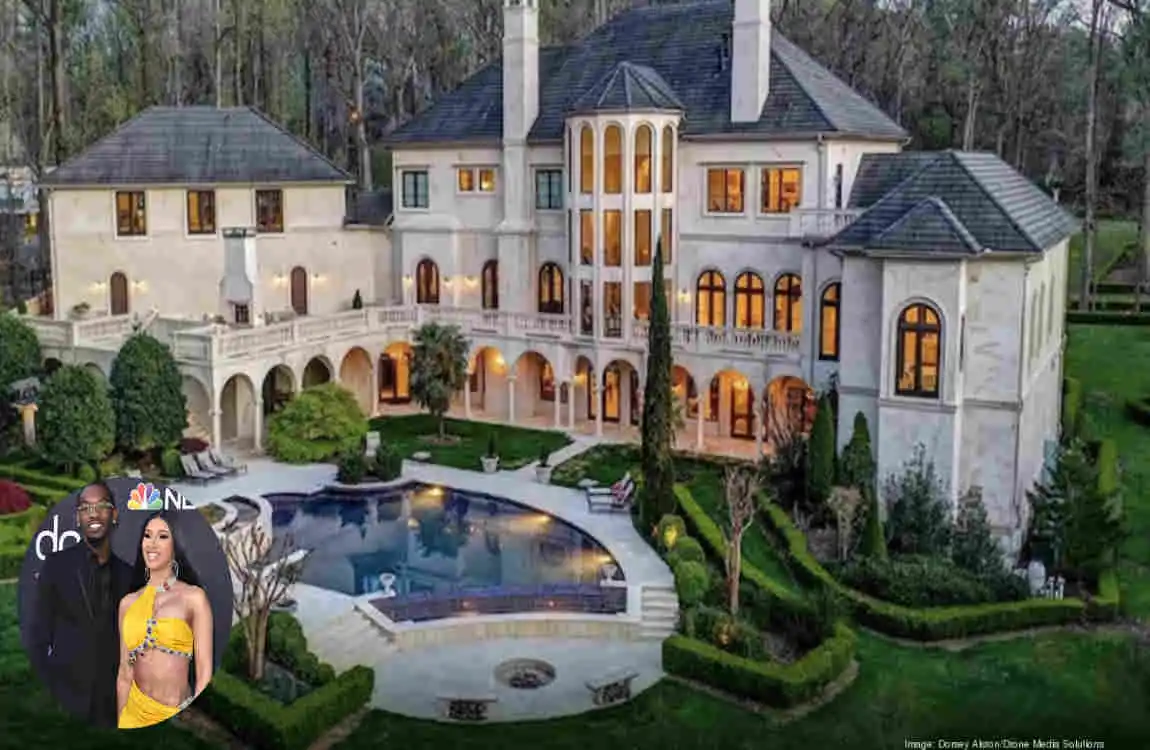 Cardi B and Offset House Photos