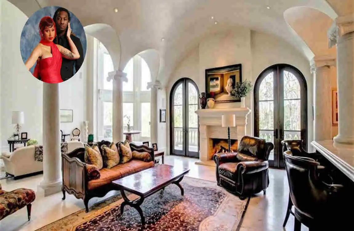 Cardi B and Offset House Photos