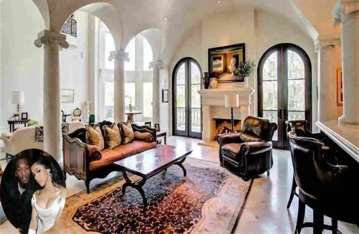 Cardi B and Offset House