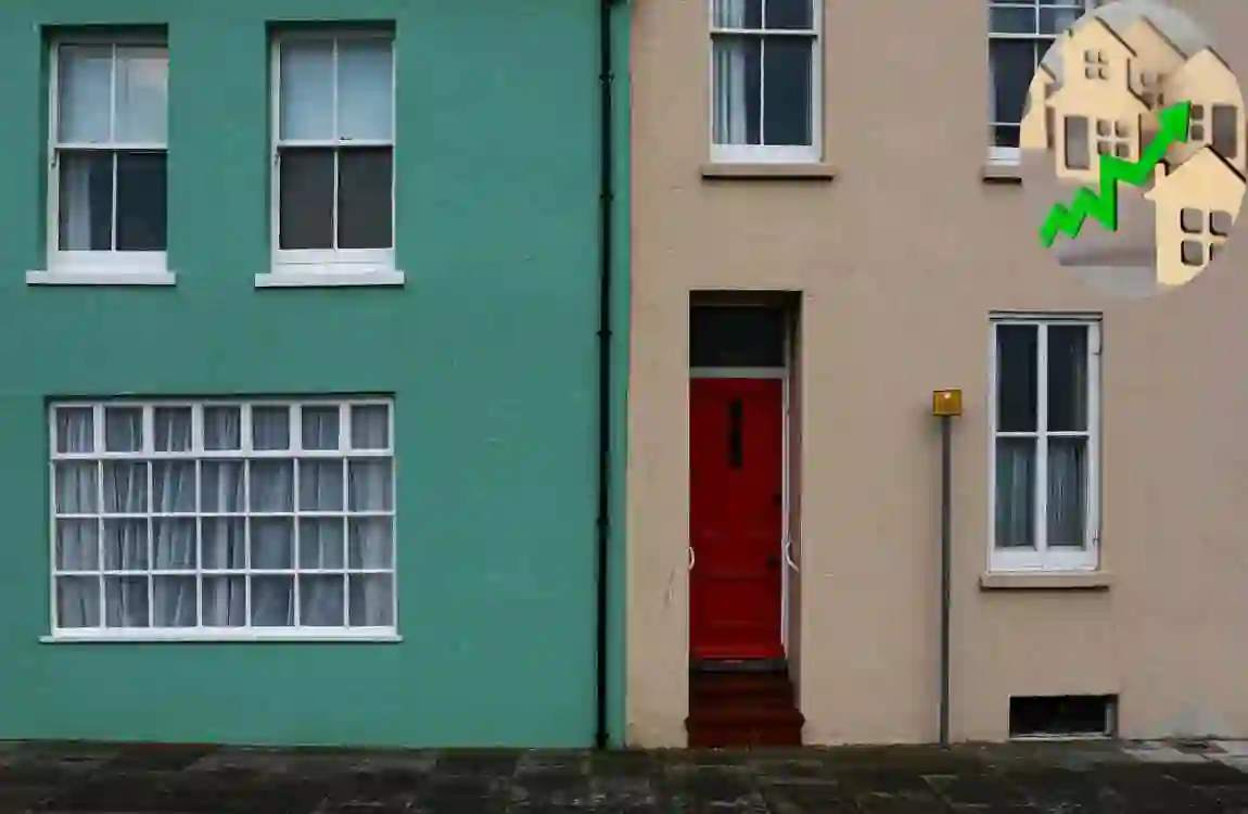 are house prices falling in wales