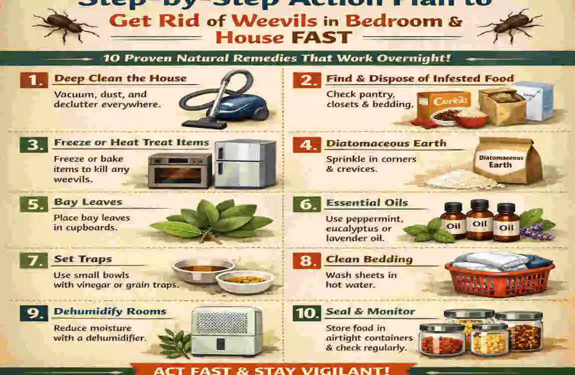Eliminate Weevils from Your Bedroom: