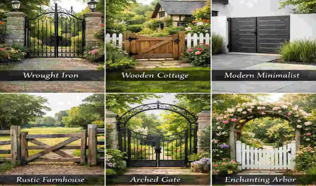 elevate your home with a beautiful garden gate