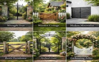elevate your home with a beautiful garden gate