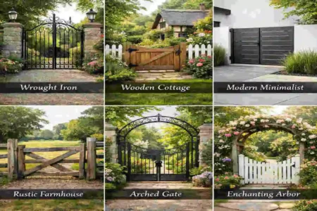elevate your home with a beautiful garden gate