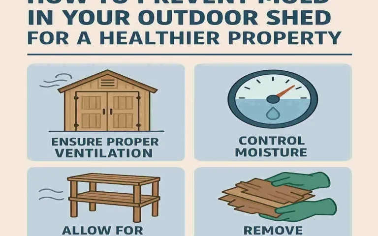Essential Home Tips: How to Prevent Mold in Your Outdoor Shed for a Healthier Property