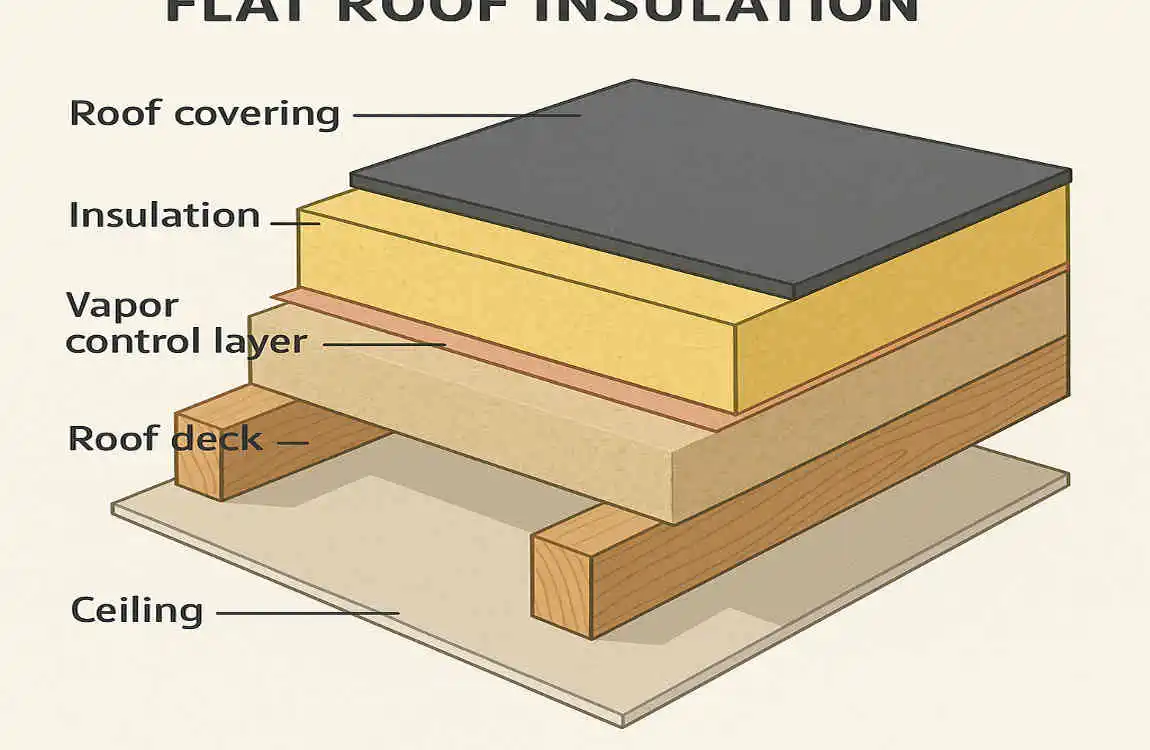Expert Guide: How to Insulate Your Flat Roof from the Inside for a Warmer, Energy-Efficient Home
