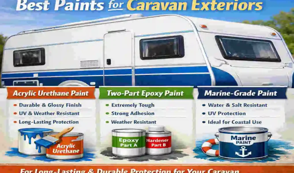 what paint to use on a caravan exterior