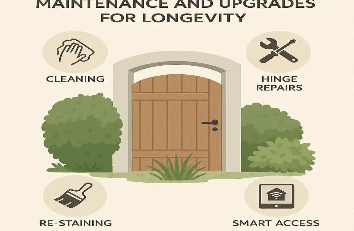 Elevate Your Home with a Beautiful Garden Gate: Trends in Minimalist, Rustic & Smart Designs