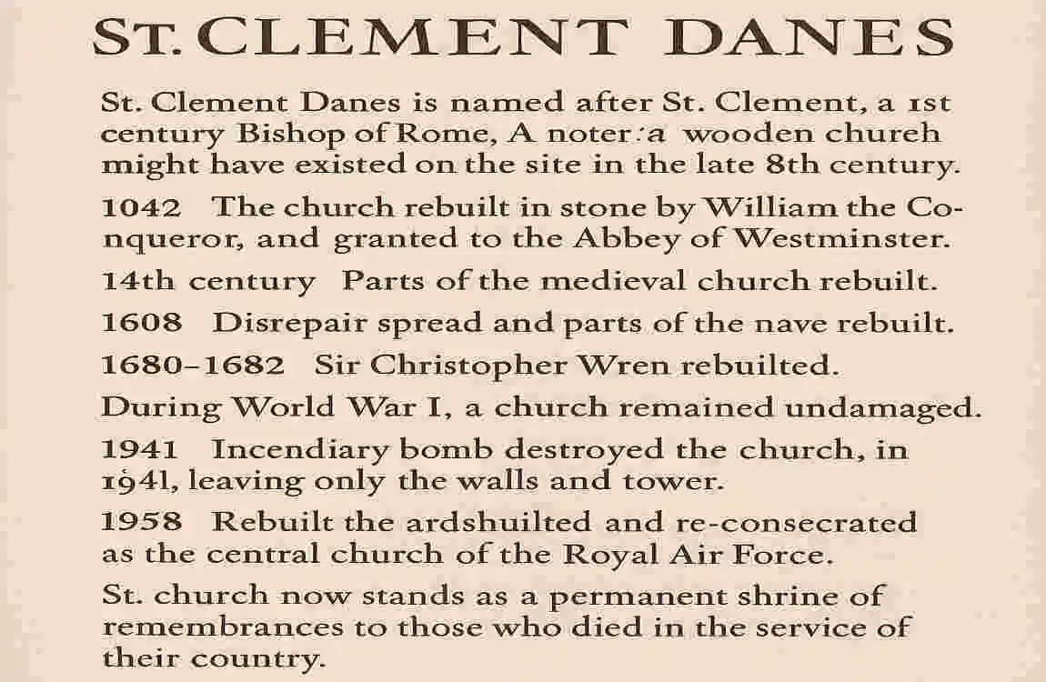 St. Clement Danes Historic Homes: Explore London's Strand House Legacy