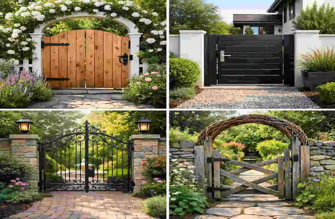 elevate your home with a beautiful garden gate