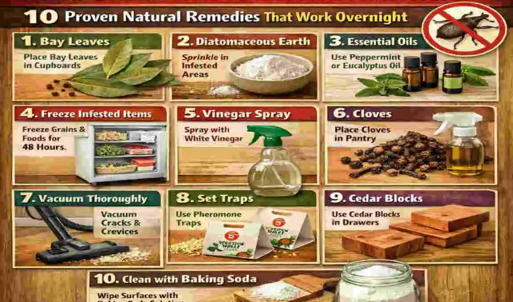 Eliminate Weevils from Your Bedroom: