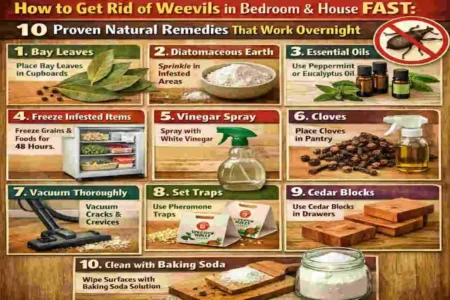 Eliminate Weevils from Your Bedroom: