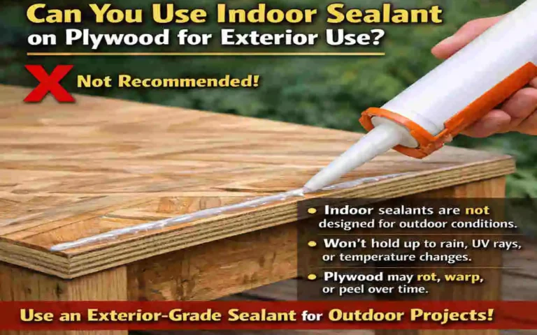 how to seal plywood for exterior use