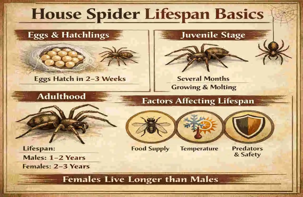 How Long Do House Spiders Live? Genius Cleaning Hack to Banish Them from Your Home Fast