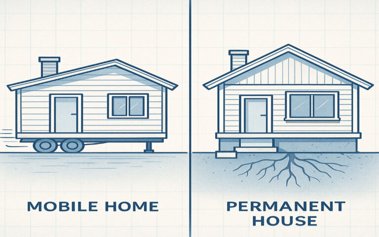 What is the difference between a chattel and a house?