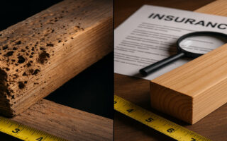 is woodworm covered by house insurance
