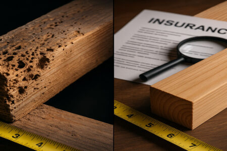 is woodworm covered by house insurance