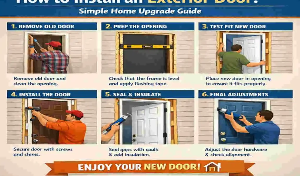 How to Install an Exterior Door: Simple Home Upgrade Guide